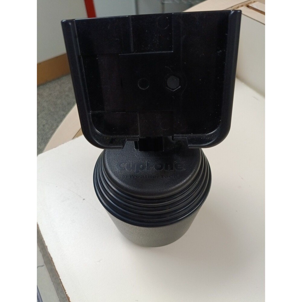 WeatherTech CupFone AdjustableCar Cup Holder Phone Mount Black 5 Cup Set USA